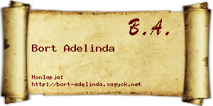 Bort Adelinda névjegykártya